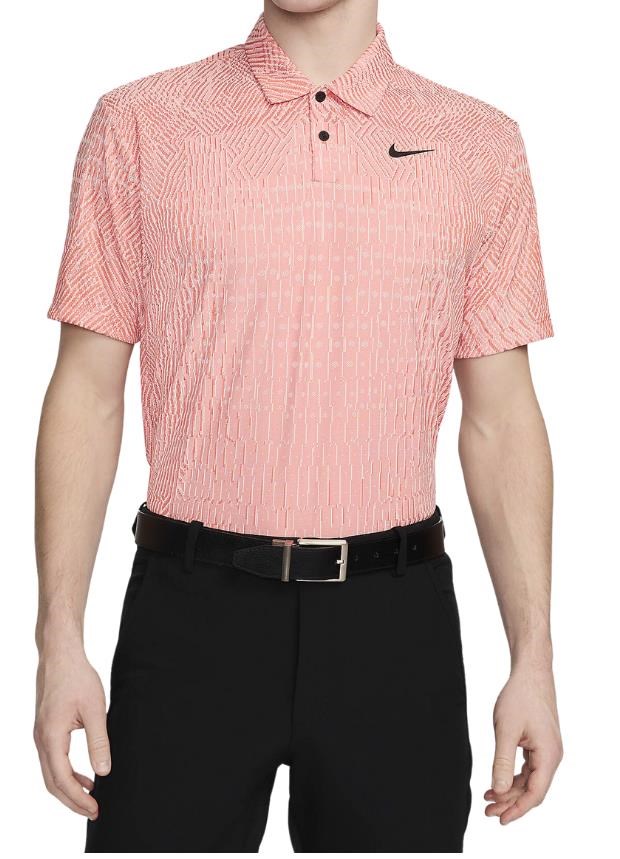 Nike Dri-Fit Tour ADV Herren Poloshirt, agave ice/madder  root