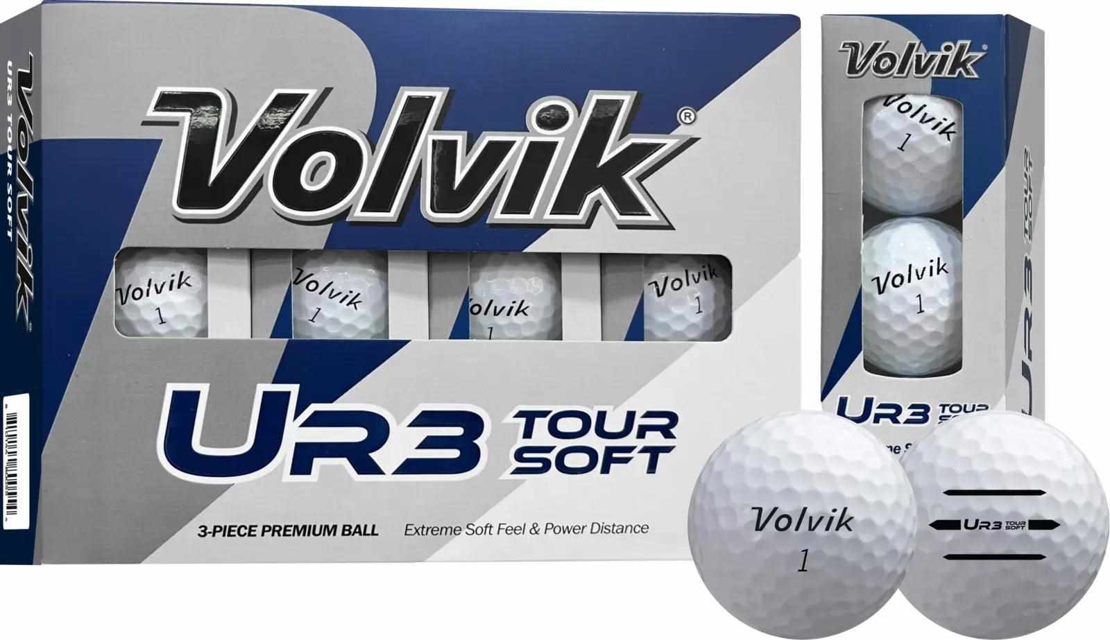 Volvik UR3 Tour Soft Golfbälle