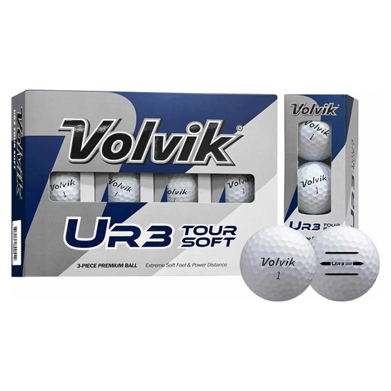 Volvik UR3 Tour Soft Golfbälle