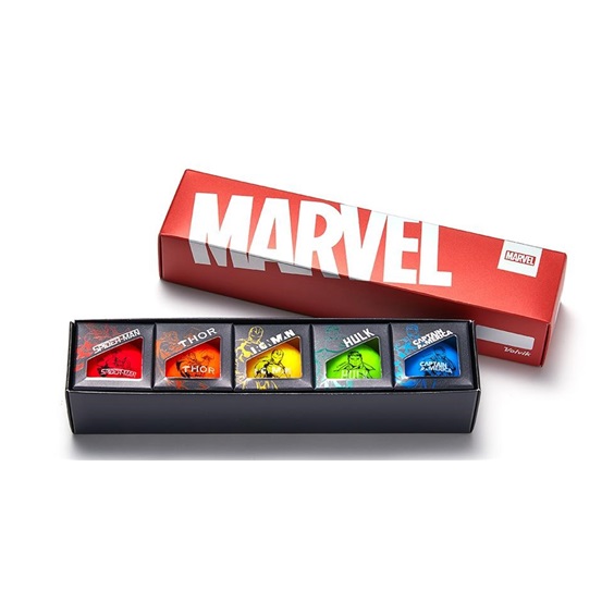 Volvik VIVID MARVEL Characters Golfbälle, 5Stk.