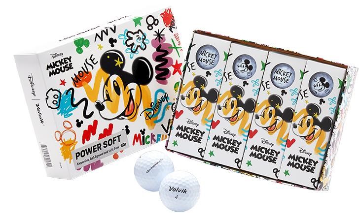 Volvik POWER SOFT Disney Golfbälle