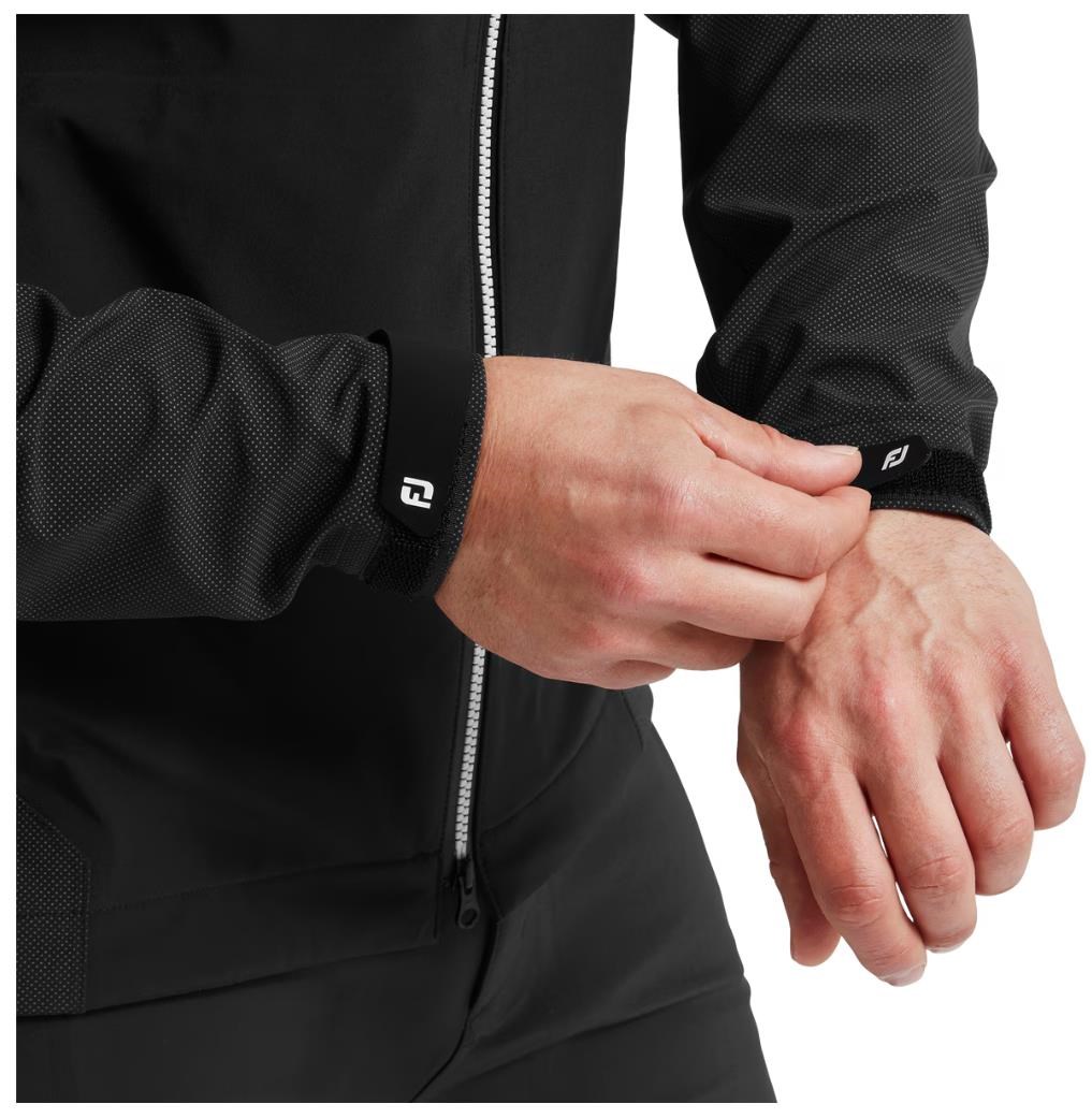 FootJoy Hydrotour Waterproof Herrenjacke, schwarz