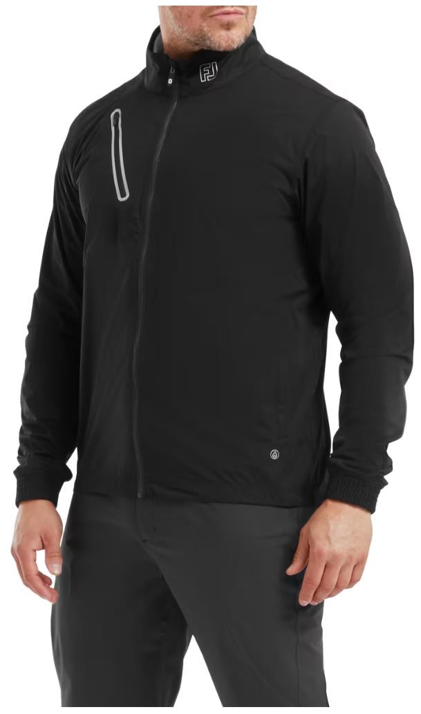FootJoy Hydroknit Waterproof Herrenjacke, schwarz