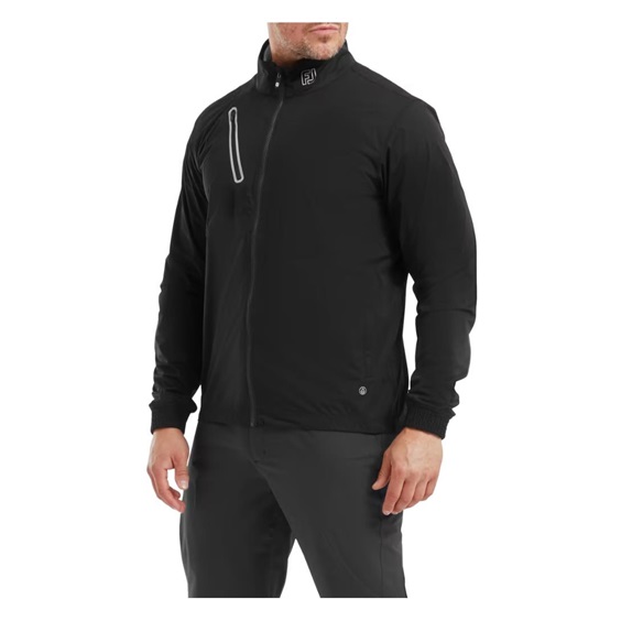 FootJoy Hydroknit Waterproof Herrenjacke, schwarz