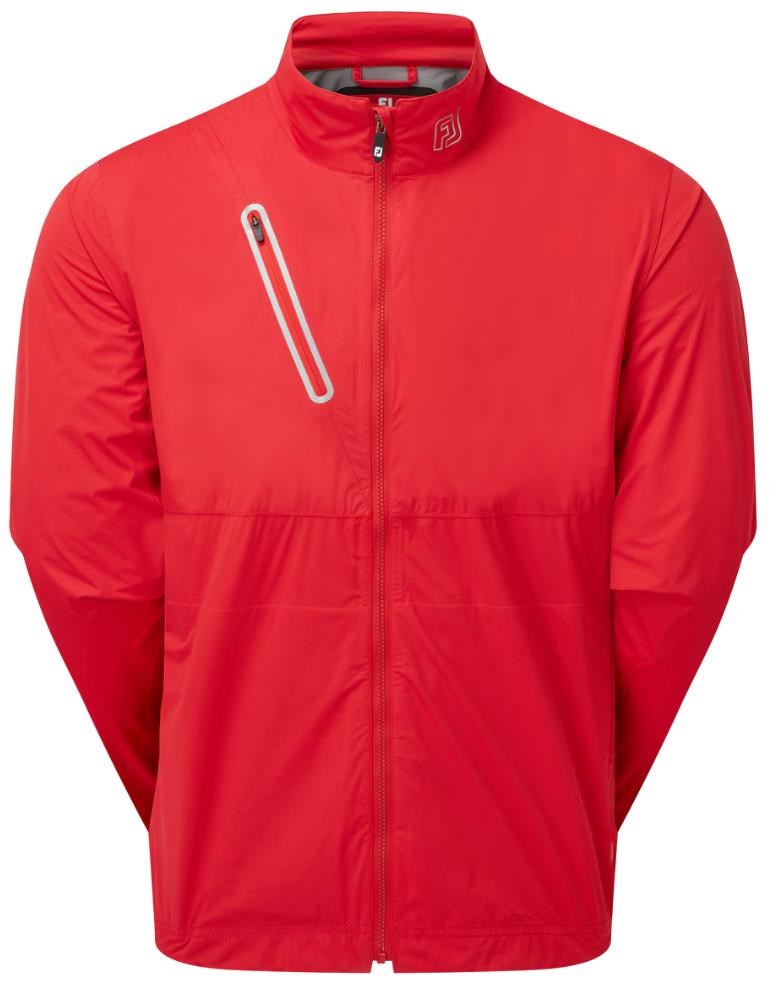 FootJoy Hydroknit Waterproof Herrenjacke, rot