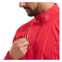 FootJoy Hydroknit Waterproof Herrenjacke, rot