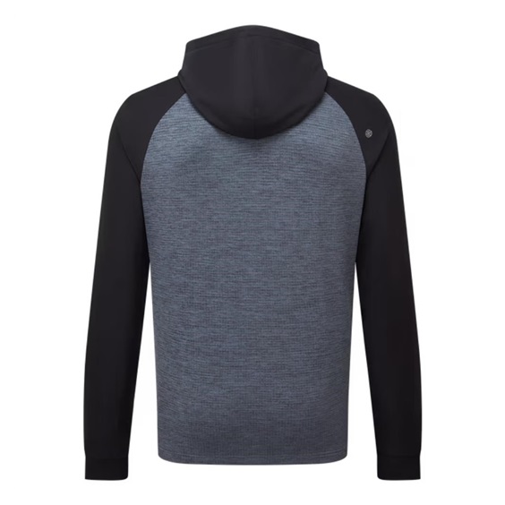FootJoy ThermoSeries Pullover Hoodies Herren Sweatshirt, grau/swchwarz