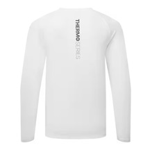 FootJoy ThermoSeries Fleece Base Layer Herren Langarm-Polo, weiss