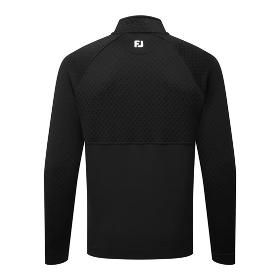 FootJoy Jacquard Thermal Chill-Out Herren Sweatshirt, schwarz