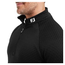 FootJoy Jacquard Thermal Chill-Out Herren Sweatshirt, schwarz
