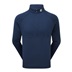 FootJoy Jacquard Thermal Chill-Out Herren Sweatshirt, dunkelblau