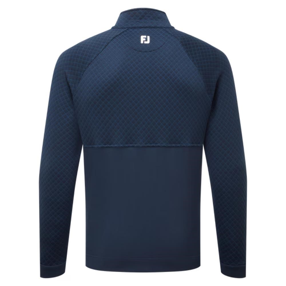 FootJoy Jacquard Thermal Chill-Out Herren Sweatshirt, dunkelblau