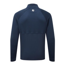 FootJoy Jacquard Thermal Chill-Out Herren Sweatshirt, dunkelblau