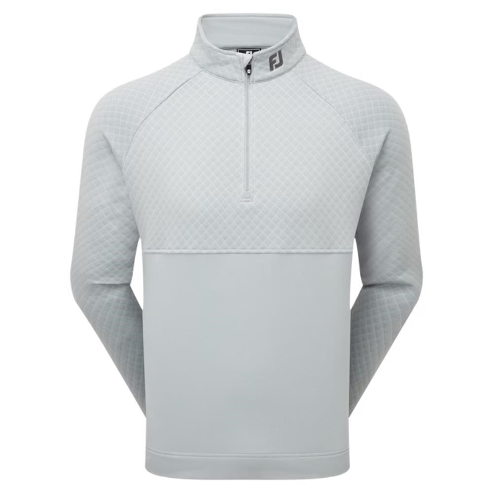 FootJoy Jacquard Thermal Chill-Out Herren Sweatshirt, grau