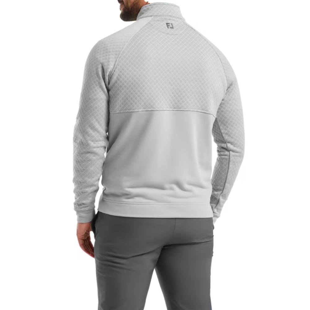 FootJoy Jacquard Thermal Chill-Out Herren Sweatshirt, grau