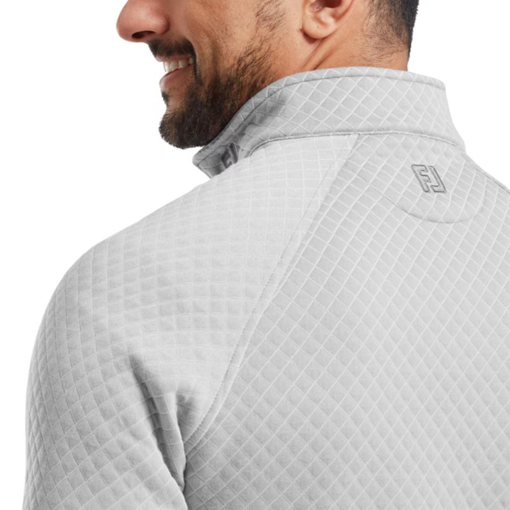 FootJoy Jacquard Thermal Chill-Out Herren Sweatshirt, grau