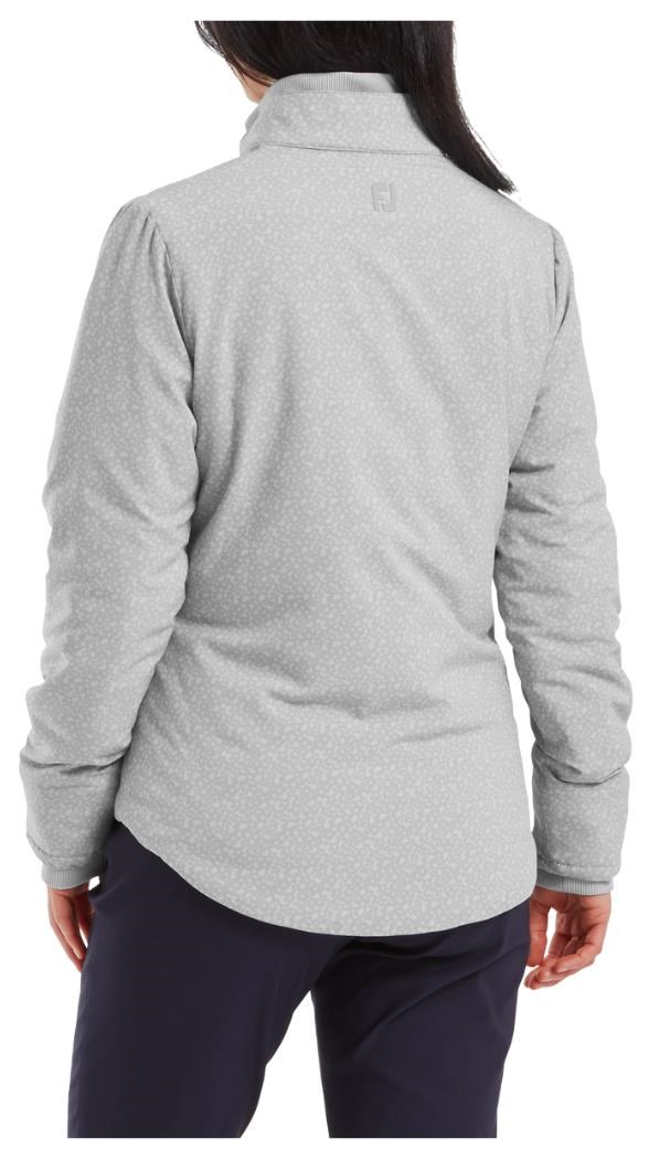 Footjoy ThermoSeries Damenjacke, floral tonal grey