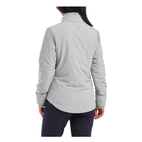 Footjoy ThermoSeries Damenjacke, floral tonal grey