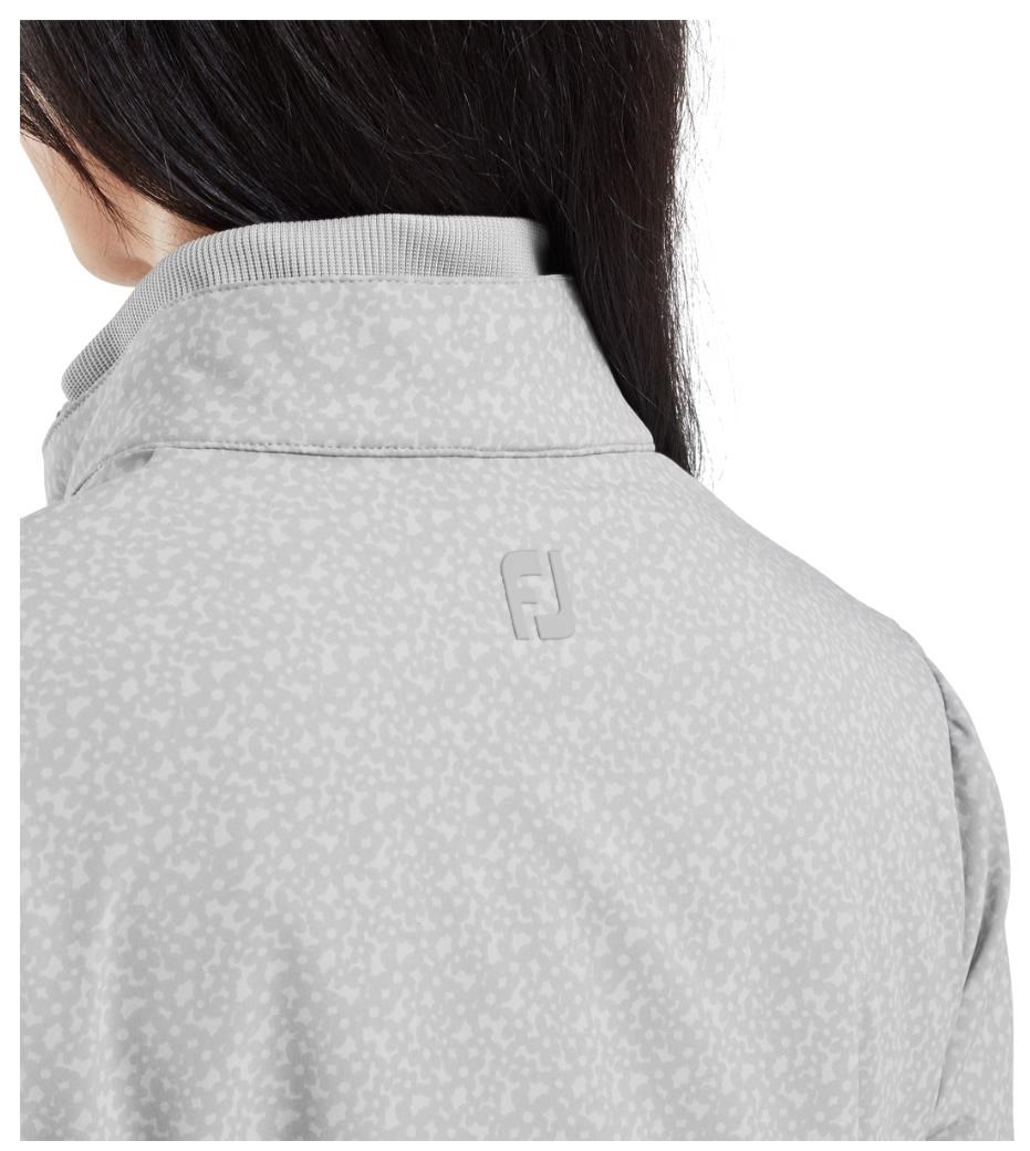 Footjoy ThermoSeries Damenjacke, floral tonal grey