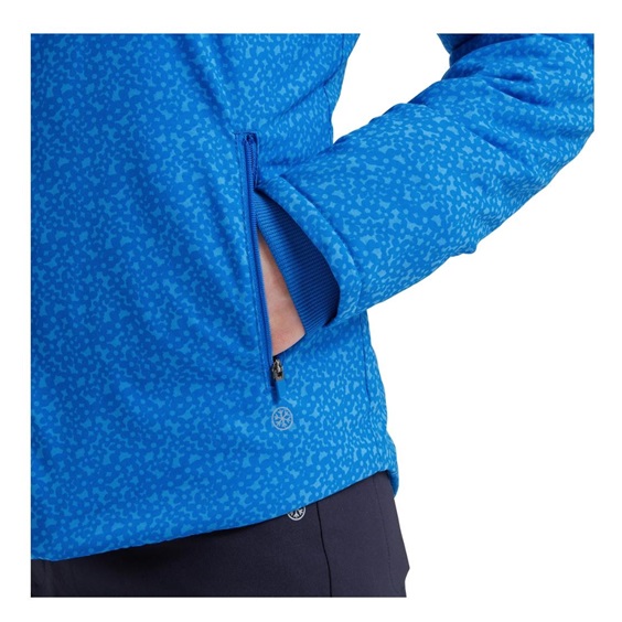 Footjoy ThermoSeries Damenjacke, Floralblau