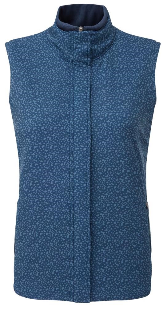 FootJoy ThermoSeries Damen Weste, floral tonal navy