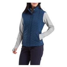 FootJoy ThermoSeries Damen Weste, floral tonal navy