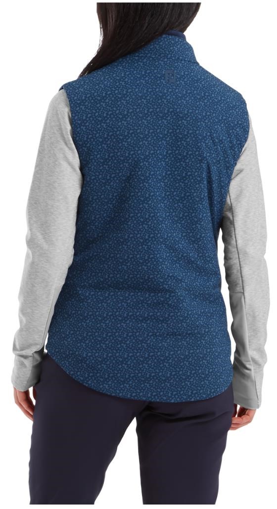 FootJoy ThermoSeries Damen Weste, floral tonal navy