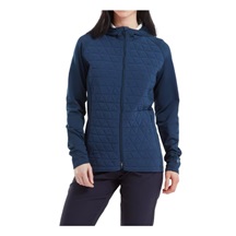 FootJoy Thermoseries Hybrid Hoodie Damen, floral tonal navy