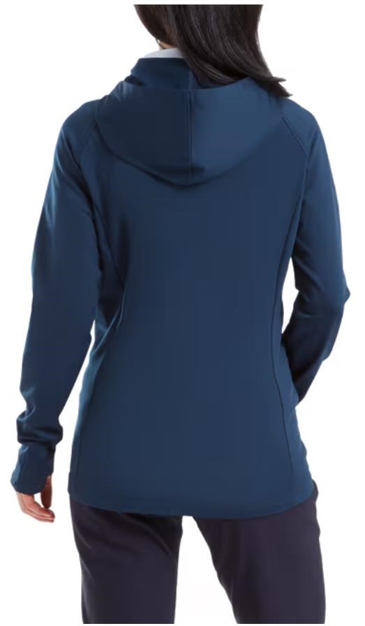 FootJoy Thermoseries Hybrid Hoodie Damen, floral tonal navy