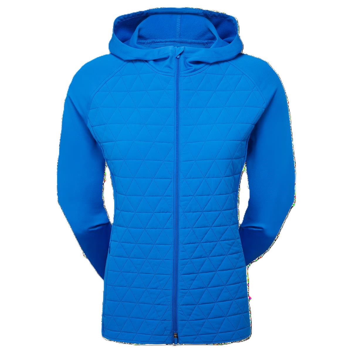 FootJoy Thermoseries Hybrid Hoodie Damen, floral tonal blue