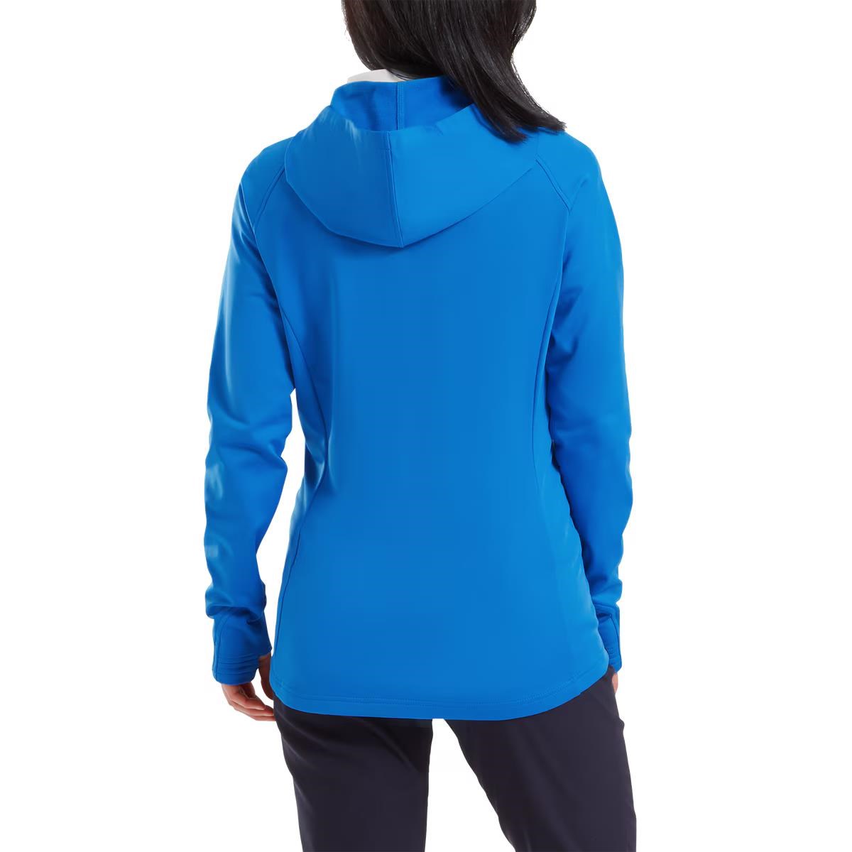 FootJoy Thermoseries Hybrid Hoodie Damen, floral tonal blue