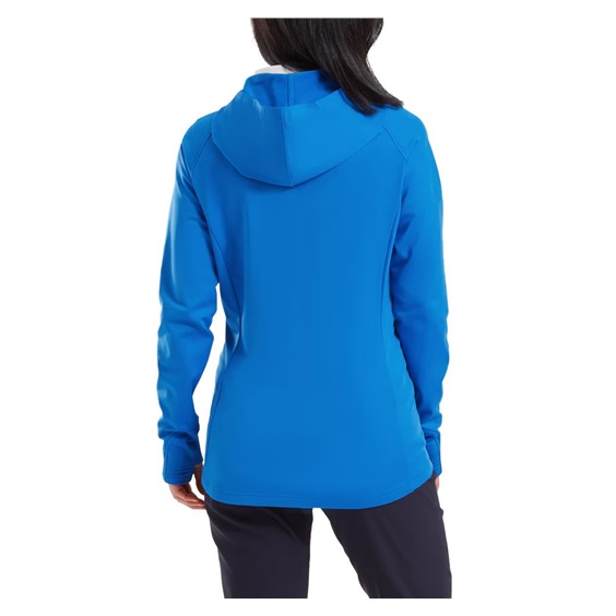 FootJoy Thermoseries Hybrid Hoodie Damen, floral tonal blue