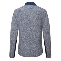 Footjoy Full-Zip Space Dye Thermal Midlayer Damen Sweatshirt, navy