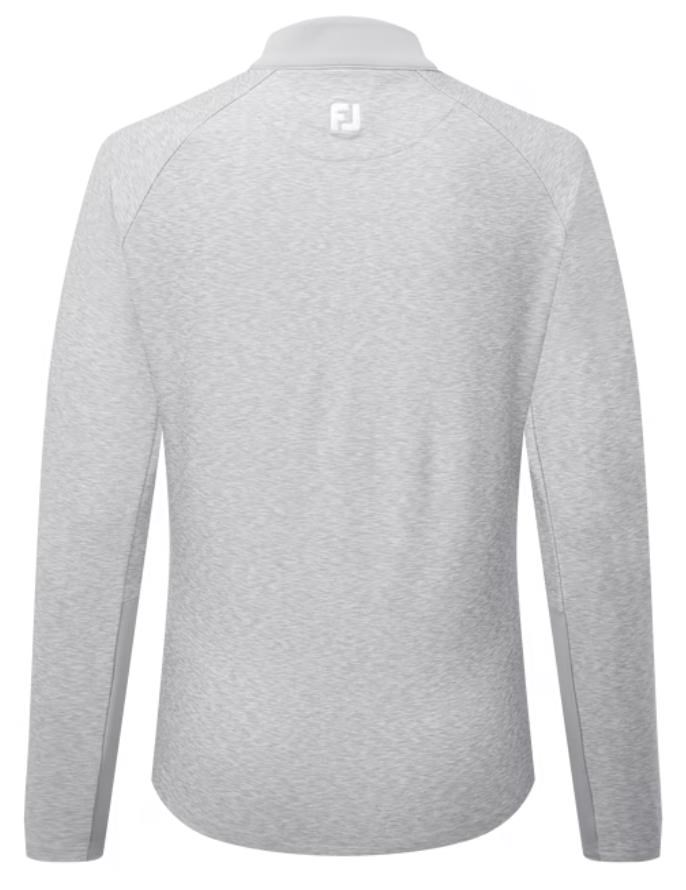 Footjoy Full-Zip Space Dye Thermal Midlayer Damen Sweatshirt, grau