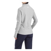 Footjoy Full-Zip Space Dye Thermal Midlayer Damen Sweatshirt, grau
