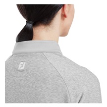 Footjoy Full-Zip Space Dye Thermal Midlayer Damen Sweatshirt, grau