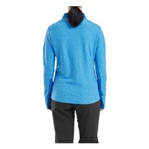 Footjoy Full-Zip Space Dye Thermal Midlayer Damen Sweatshirt, blue/aqua