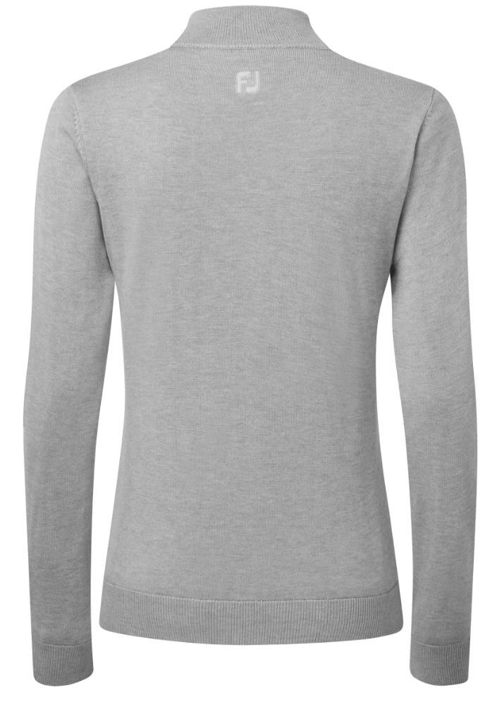 FootJoy Drirelease Full-Zip Lined Damen Pullover, grau