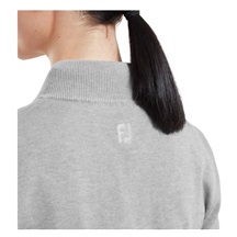 FootJoy Drirelease Full-Zip Lined Damen Pullover, grau