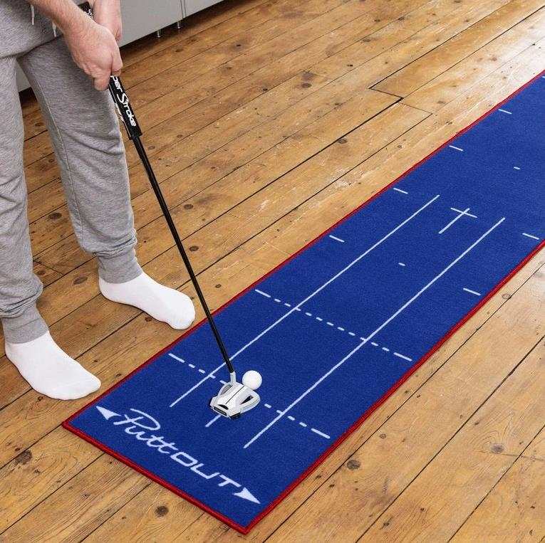 PuttOut MediumPuttingmatte 2,4m, patriot