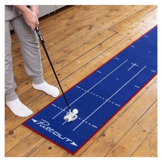 PuttOut MediumPuttingmatte 2,4m, patriot