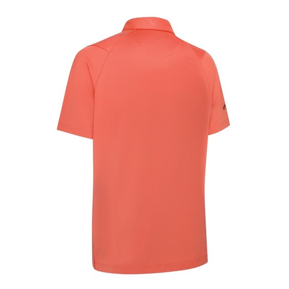 Callaway Swing Tech Solid Herren Poloshirt, spiced coral