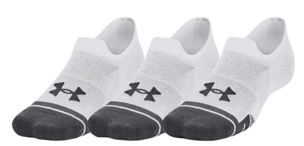 Under Armour Performance Tech Unisex Socken, 3Paar, weiss