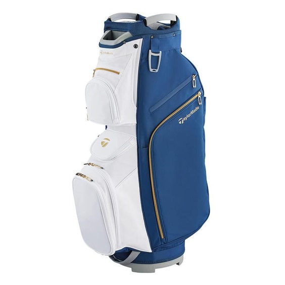 TaylorMade Kalea Gold Damen Cartbag, dunkelblau/weiss