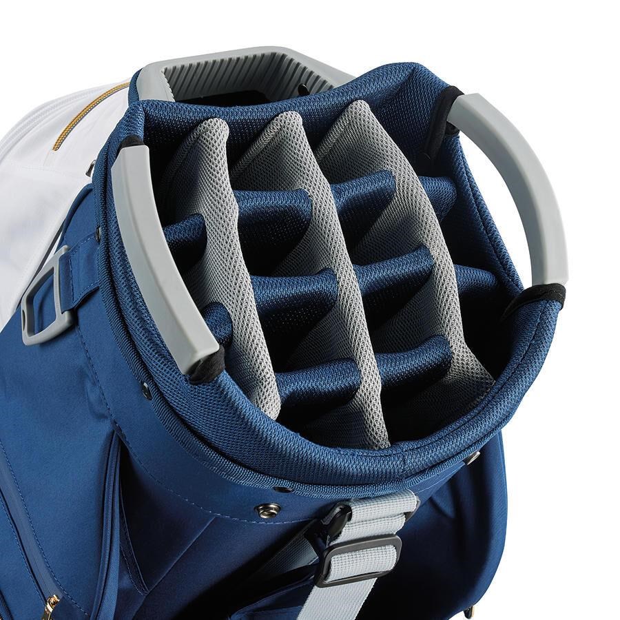 TaylorMade Kalea Gold Damen Cartbag, dunkelblau/weiss