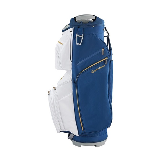 TaylorMade Kalea Gold Damen Cartbag, dunkelblau/weiss