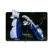 TaylorMade Kalea Gold Damen Cartbag, dunkelblau/weiss