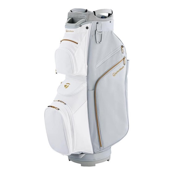 TaylorMade Kalea Gold Damen Cartbag, grau/weiss