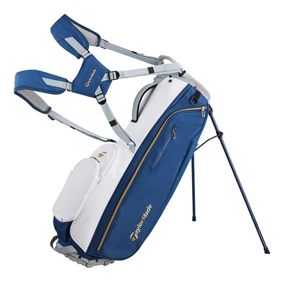 TaylorMade Kalea Gold Damen Standbag, dunkelblau/weiss