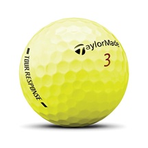 TaylorMade Tour Response Golfbälle, gelb